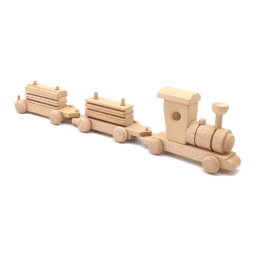 Mänguasi rong puidust|