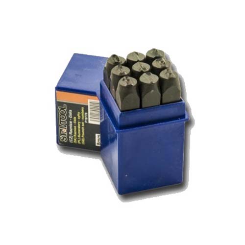 Numbrirauad STAVTOOL 6mm, 9tk 6 11646