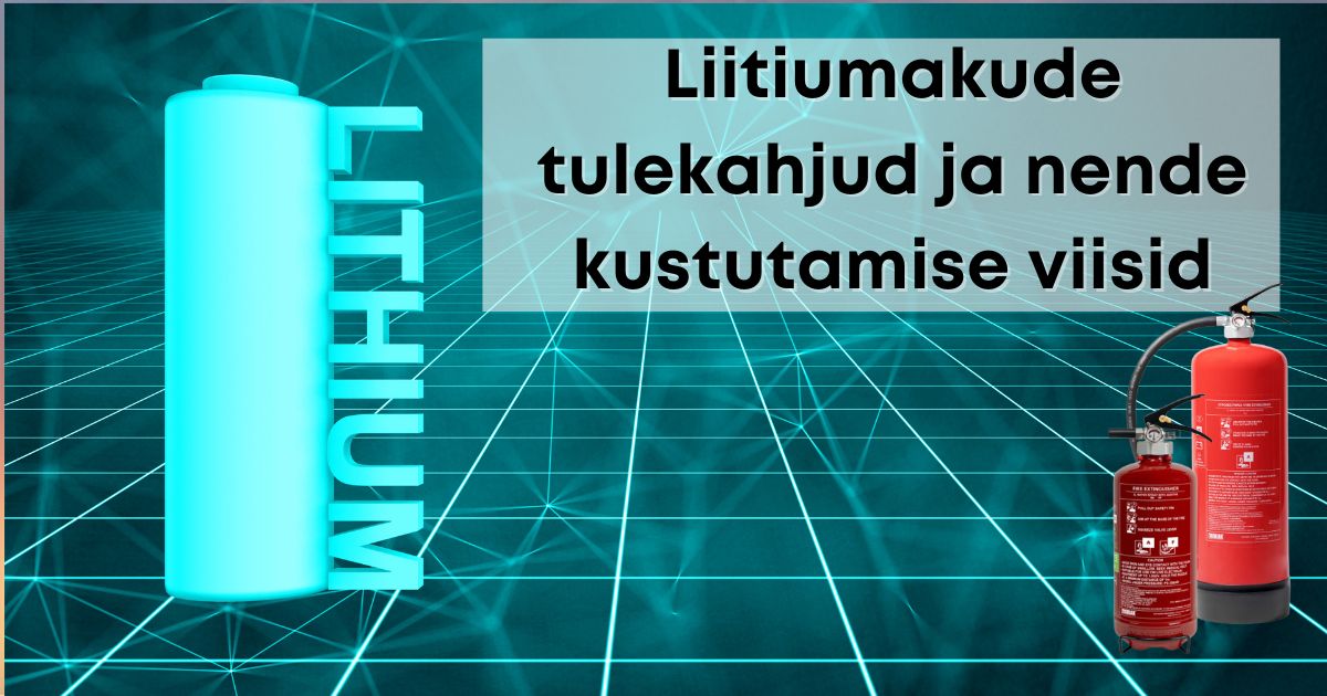 Liitiumakude tulekahjud