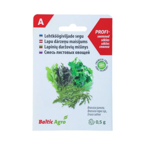 Lehtköögiviljade segu 0,5g 6 9501016643023