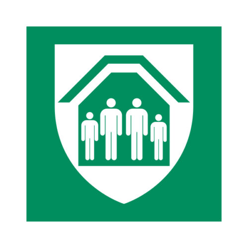 Varjepaik 6 ISO 7010 E021 copy