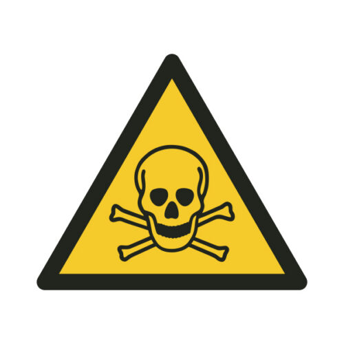 Mürgine materjal 7 ISO 7010 W016 copy