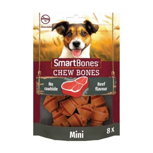0810833027507 1 SmartBones karums suniem darzenu kauls kosl. ar liellopu un vistas fileju Mini 128 g N8