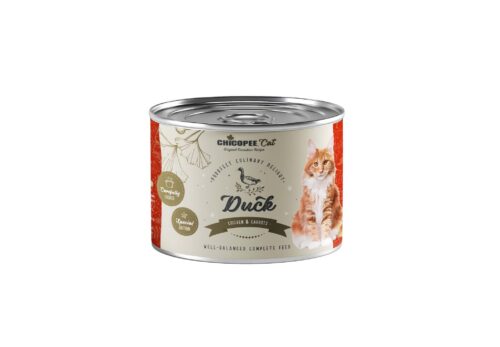 Chicopee Gourmet Special Duck & Chicken konserv kassidele 195g 7 4015598023696 1 scaled