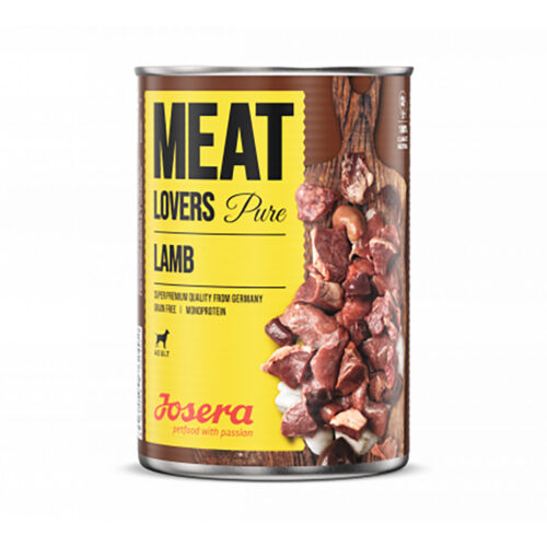 4032254762638 1 Konservi JOSERA suniem Meat Lovers Pure Lamb 800 g