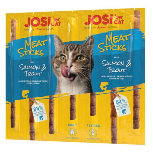 4032254780373 1 Josera JosiCat Meat Sticks SalmonTrout 20x35 g