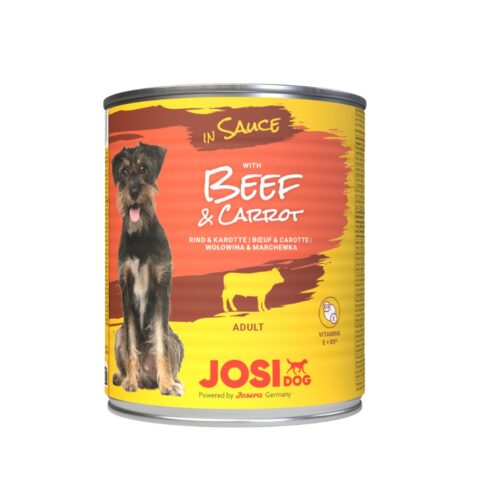 4032254789383 konservi JOSERA JosiDog with BeefCarrot in Sauce 830 g