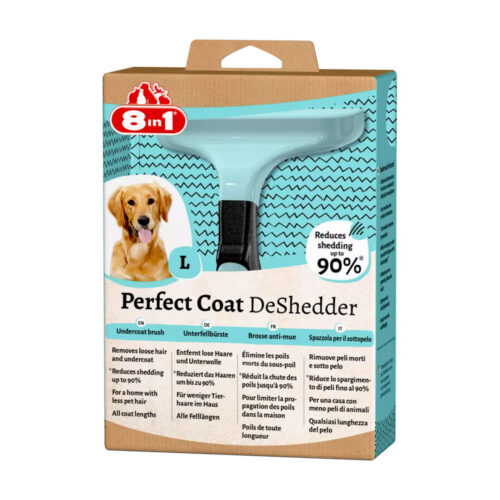 4048422151821 1 8in1 pavilnas kemme suniem Perfect Coat DeShedder Dog L