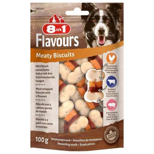 4048422152590 1 8in1 karums suniem Flavours Meaty Biscuits 100 g