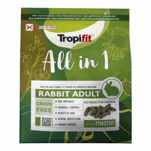 Tropifit All in 1 täissööt täiskasvanud jänestele 1,75kg 5 5900469506356 1