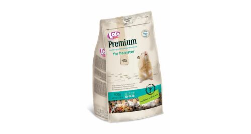 LoLo Pets Premium täistoit hamstritele 900g 6 5904479701121