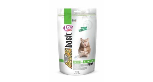 LoLo Pets Foody täissööt hamstritele 600g 4 5904479701145