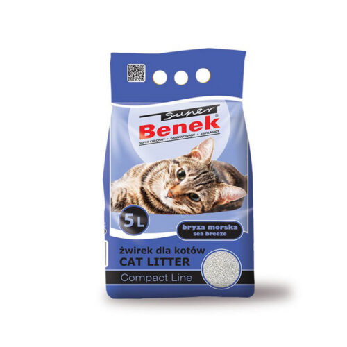 5905397010043 1 Certech smiltis kaku tualetem ar juras brizes aromatu Compact Line Super Benek 5 L
