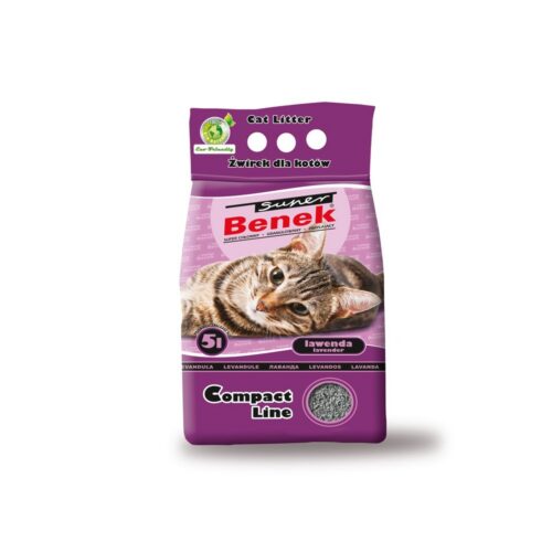 5905397010975 1 Certech smiltis kaku tualetem ar lavandas aromatu Compact Line Super Benek 5 L