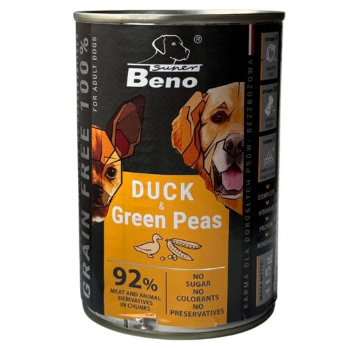 5905397024255 1 Konservi Super Beno suniem gabalini ar piles galu un zalajiem zirnisiem merce 415 g