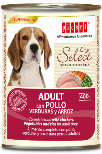 Select Adult Chicken konserv koertele 400g 6 8436011151943