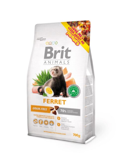 Brit Animals Ferret täissööt tuhkrutele 700g 5 8595602510771 scaled