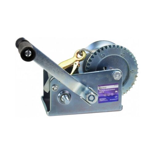 Vändaga vints 1150kg, 10m terastrossiga Geko 4 G01082