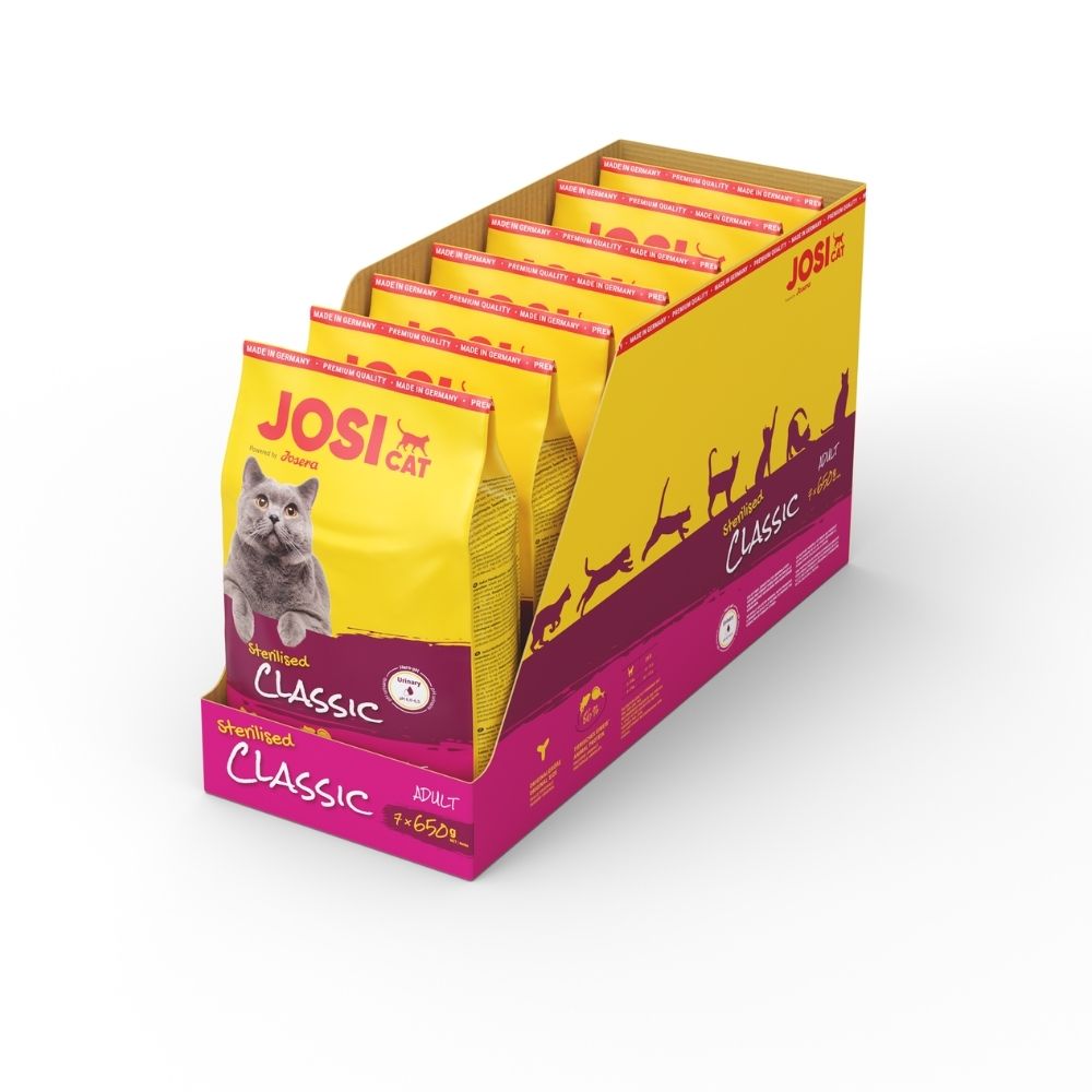 4032254753438 2 Josera P kakiem JosiCat Sterilised Classic 650 g