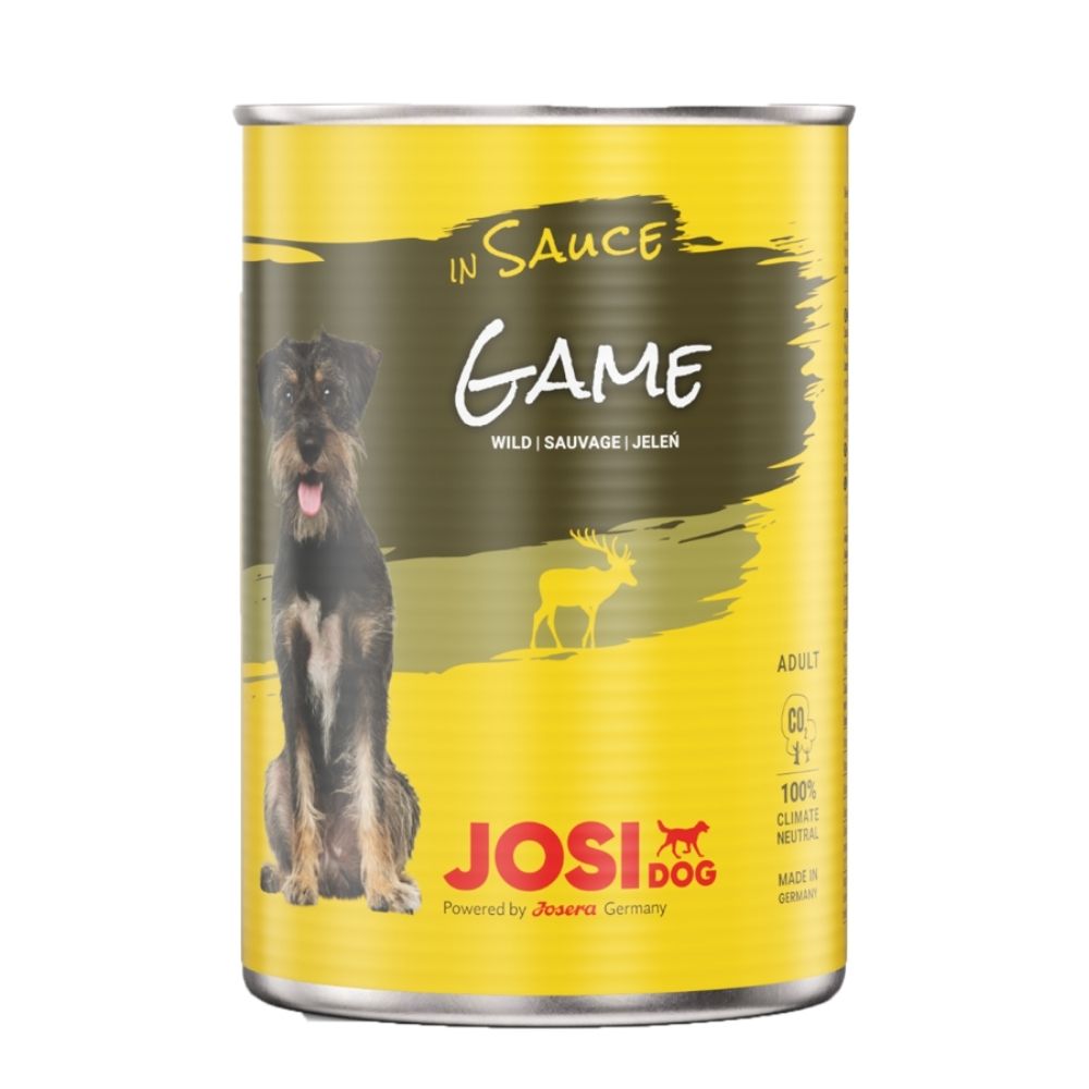 4032254774037 1 Konservi JOSERA JosiDog Game in sauce 415 g