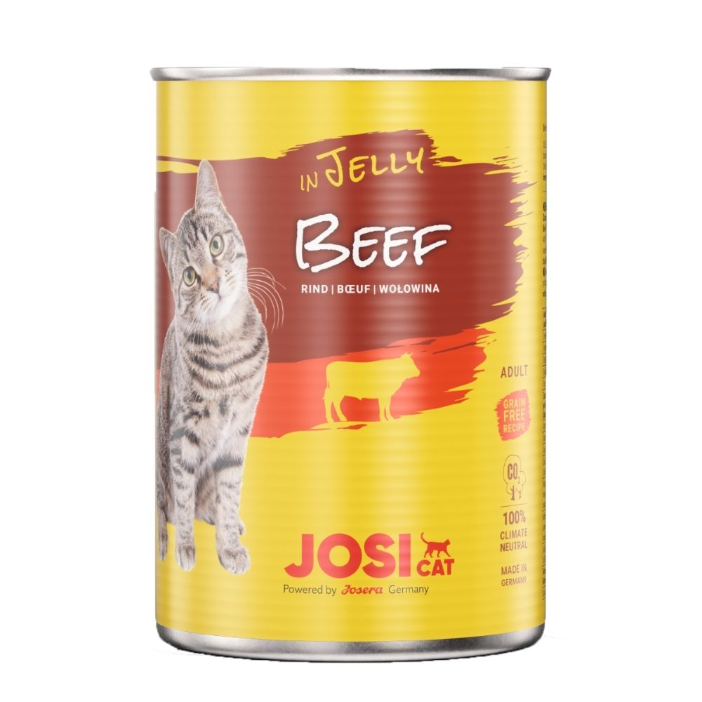 4032254774112 1 Konservi JOSERA JosiCat Beef in jelly 400 g