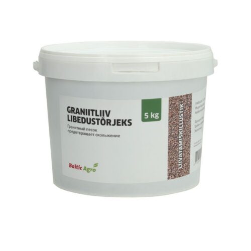 Libedustõrjeks graniitliiv 5kg 7 BA GRANITSAND3 6.5