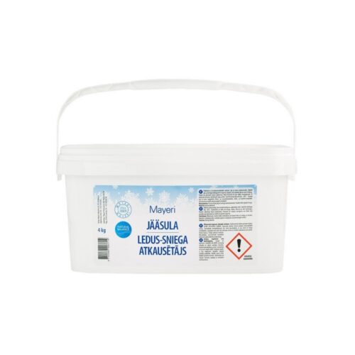 Jääsula Mayeri 4 kg (kaltsiumkloriid) 6 BA ICEMELT.4KG