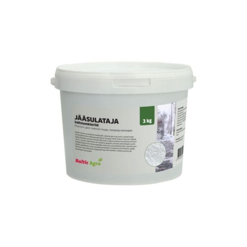 Jääsulataja 3 kg (kaltsiumkloriid) 5 BA ICEMELTBA.3KG